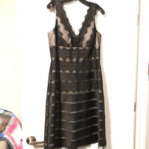 Black lace dress